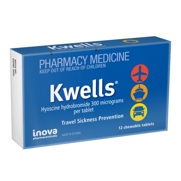 Kwells 12 Chewable Tablets Kwells /Australia